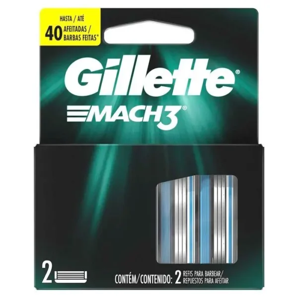 [2236-UND] CUCHILLA DE AFEITAR GILLETTE 3 MAX 2 UND