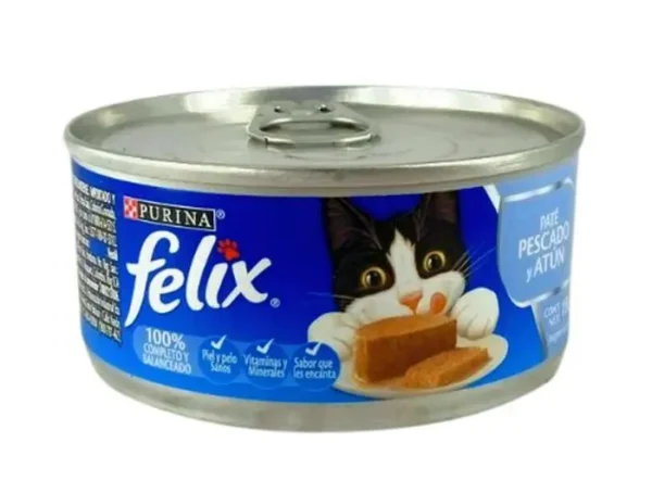[11266-UND] ALIMEN GA FELIX PESCADO Y ATUN 156 G UND