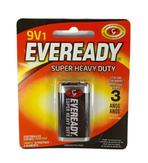 PILA EVEREADY TIPO 9V1 UND