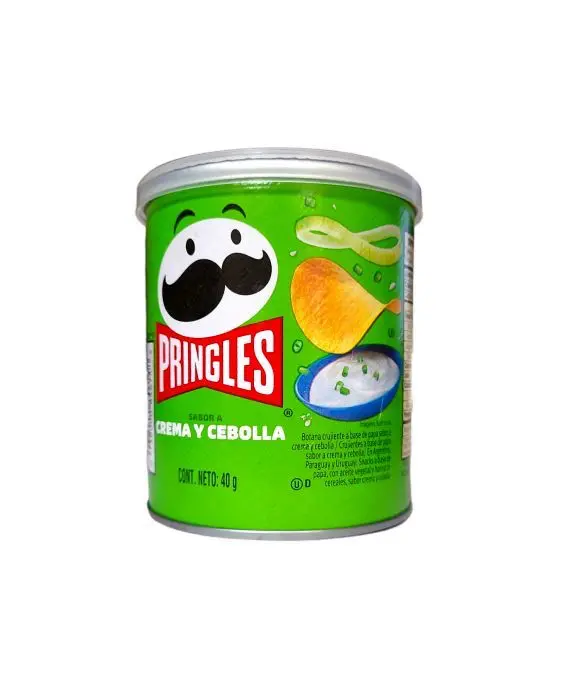 PAPAS FRITAS PRINGLE CEBOLLA 40 GR UND