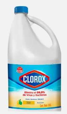 [8677-UND] BLANQUEADOR CLOROX PUREZA CITRICA 1800ML UND