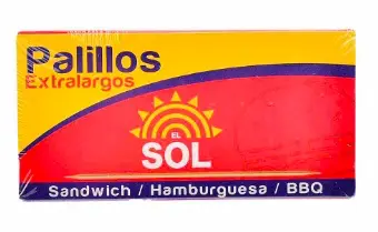 [11275-UND] PALILLOS EXTRALARGOS EL SOL 120 U UND