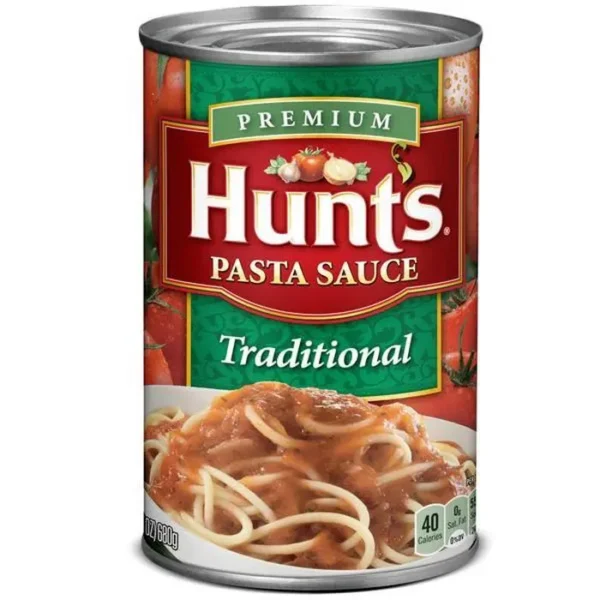 [3647-UND] SALSA TRADICIONAL PASTA HUNTS 680 GR UND