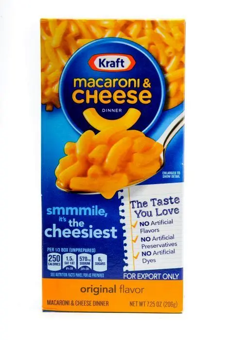 [4263-UND] MACARRONI & CHEESE DINER 206 GR UND