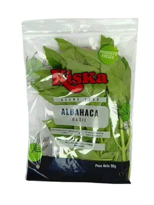 [9565-UND] AROMATICA KISKA ALBAHACA FRESCA 50 G UND