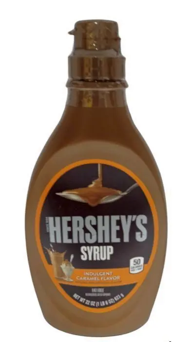 [11204-UND] DULCE HERSHEYS SYRUP CARAMELO 620 G UND