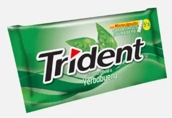 [12038-UND] CHICLE TRIDENT YERBABUENA 8.5 G UND