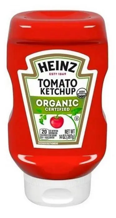 [7106-UND] SALSA HEINZ TOMATO ORGANIC 397 G UND