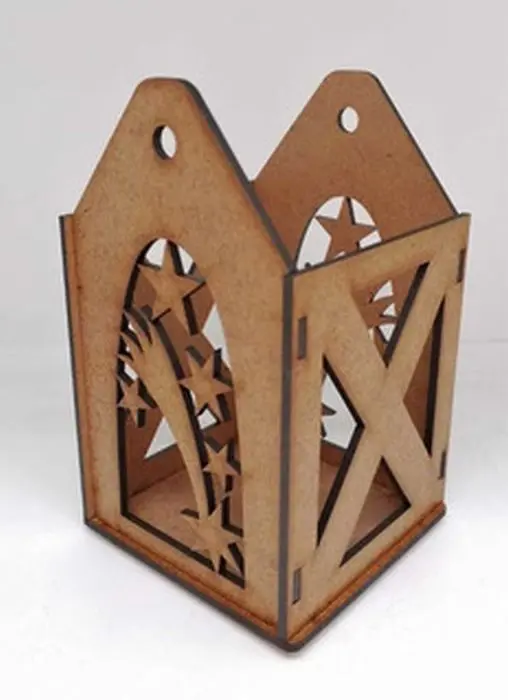 [10807-UND] FAROL EN MADERA ARTE U UND