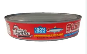 [12913-UND] SARDINAS TOMATE SABOR DEL PACIFICO 425G UND