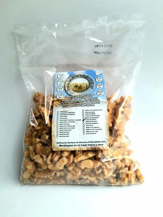 [4083-UND] NUEZ DEL NOGAL HERCAP 250 GR UND