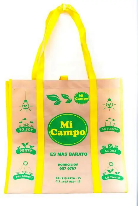 [4740-UND] BOLSA DE TELA MI CAMPO UND