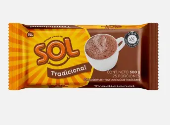 [13106-UND] CHOCOLATE SOL TRADICIONAL 500 G UND