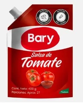 SALSA TOMATE BARY 400 G UND