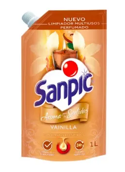LIMPIA PISOS SANPIC VAINILLA 1000 ML UND