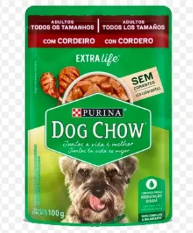 [12082-UND] ALIMEN PE DOG CHOW ADULT PEQ CORDERO 100 UND