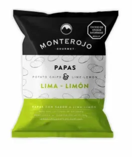 [12672-UND] PAPAS FRITAS MONTEROJO LIMA LIMON 100 G UND