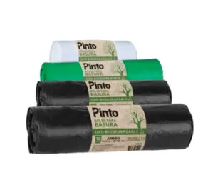[11711-UND] BOLSA BASU PINTO BIO BLANC 65X90 CM 10 U UND