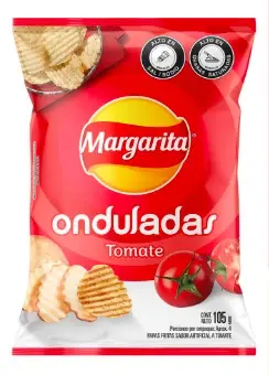 PAPAS FRITAS MARGARITAS ONDULA TOMATE UND