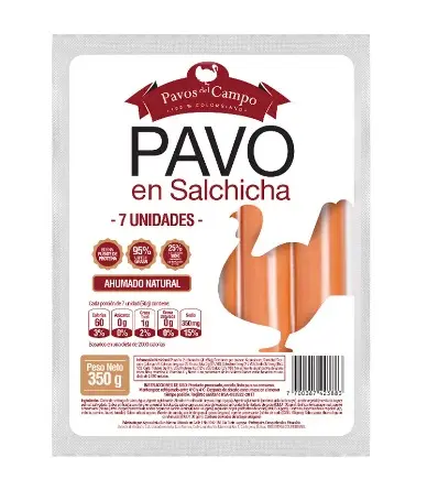[12532-UND] SALCHICHA PAVOS DEL CAMPO 350 G UND