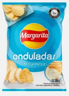 [11646-UND] PAPAS FRITAS MARGARITA ONDULADA MAYO 105 UND
