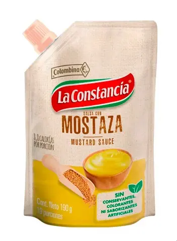 [12710-UND] SALSA MOSTAZA LA CONSTANCIA 190 G UND