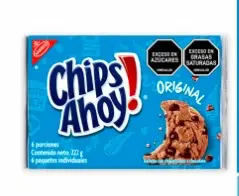 GALLETA CHIPS AHOY ORIGINAL 222 G UND