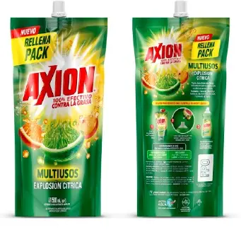 [13074-UND] LAVALOZA AXION EXPLOSION CITRICA 500 ML UND