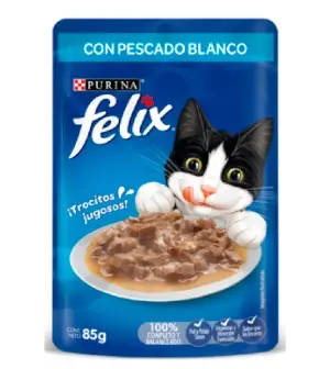 [9844-UND] ALIMEN GA FELIX PESCADO BLANCO 85 G UND