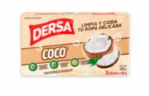 [12019-UND] JABON BARRA COCO DERSA 600 G UND