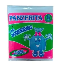 [12609-UND] BOLSA BASU PANZERITA NEGRA 90X120CM 6 U UND