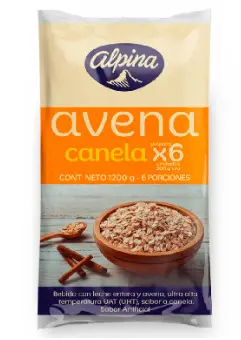 [12469-UND] AVENA LIQ ALPINA CANELA 200ML 6U UND
