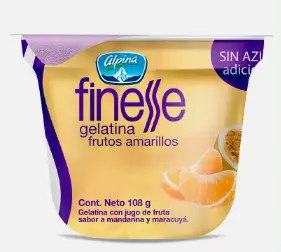 [13058-UND] GELATINA FINESSE FTOS AMARILLOS 108 G UND