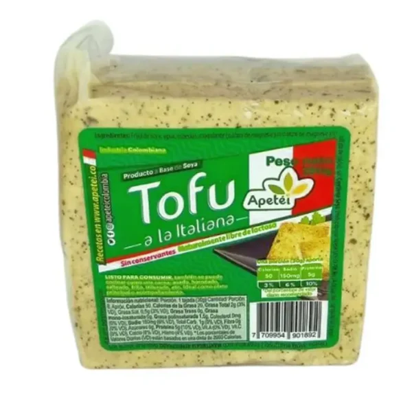 [5175-UND] TOFU A LA ITALIANA ALIDESA 250 GR UND