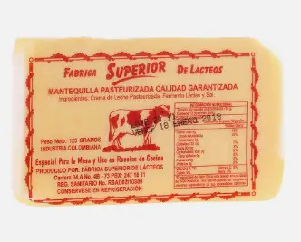 [13041-UND] MANTEQUILLA CON SAL SUPERIOR 125 G UND