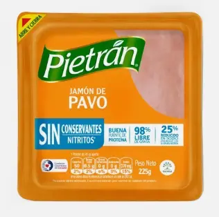 [12350-UND] JAMON PIETRAN PAVO TJ 225 G UND