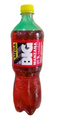 [11764-UND] GASEOSA BIG COLA MANZANA 1 LT UND