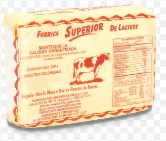 MANTEQUILLA CON SAL SUPERIOR 200 G UND