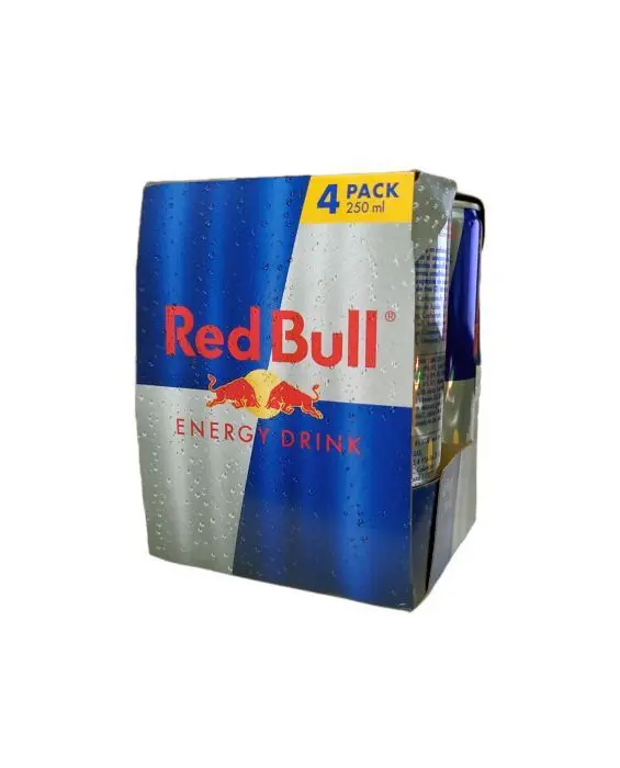 BEBI ENERGI RED BULL ENERGY LATA 250 ML 4 UND