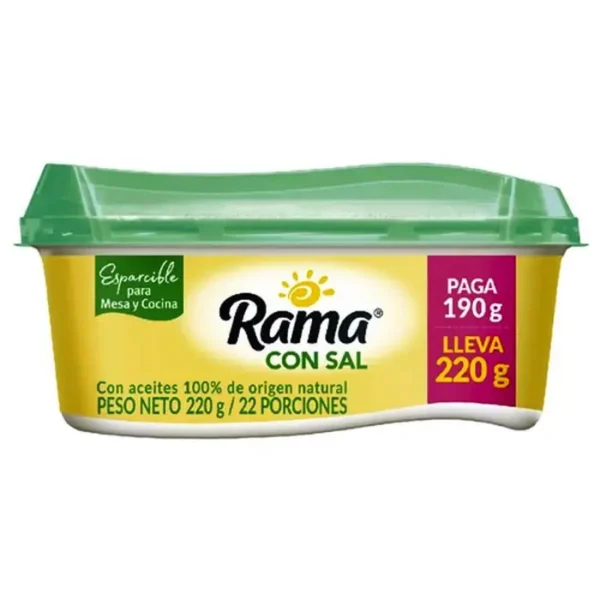 [11668-UND] MARGARINA CON SAL RAMA 220 G UND