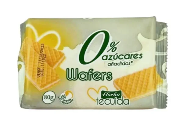 [7432-UND] GALLETA WAFER SIN AZUCAR 80 G UND