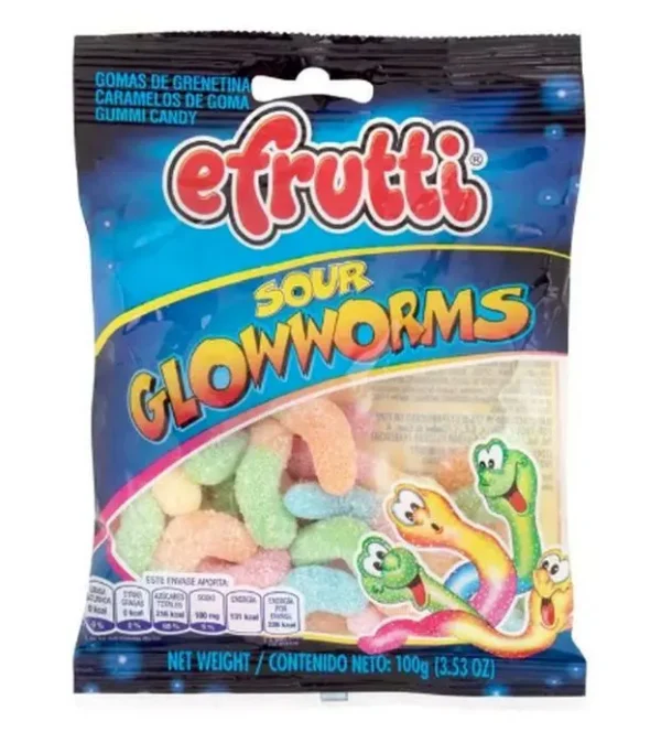 [11260-UND] GOMAS EFRUTTI SOUR CLOWWORMS 100 G UND