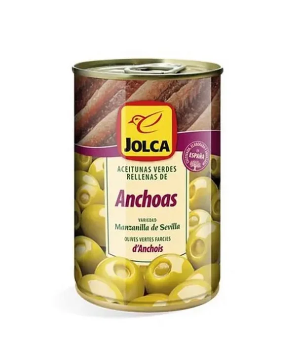 [10767-UND] ACEITUNAS RELLENA JAMON JOLCA 300 G UND